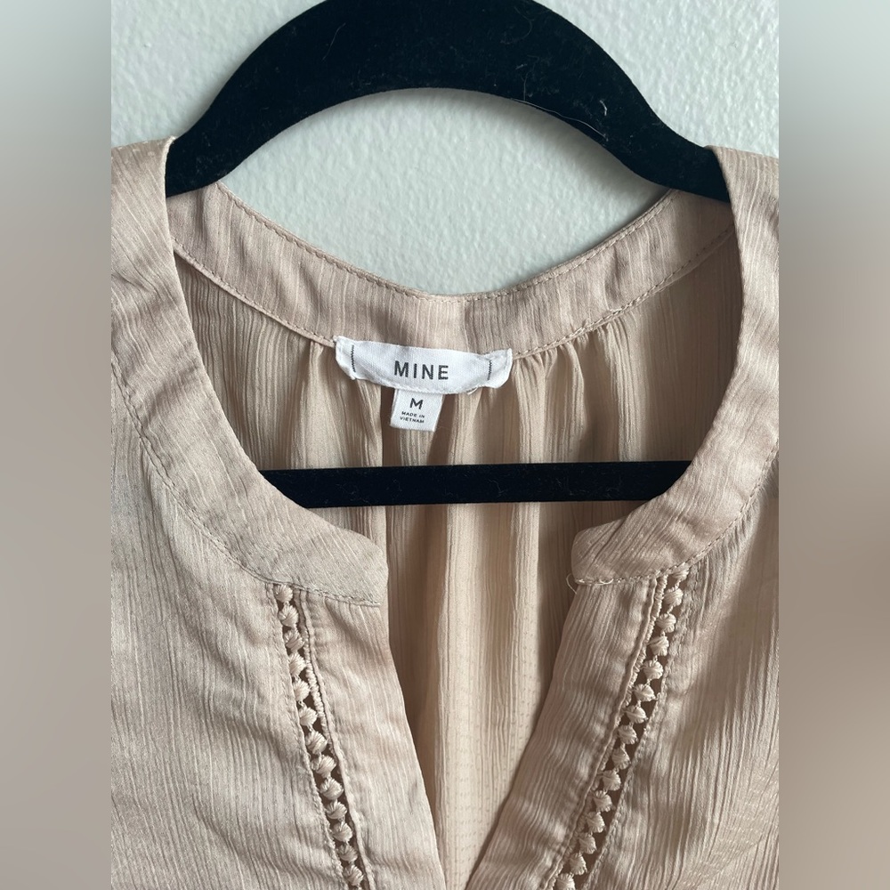 Beige blouse - Picture 3 of 3